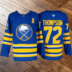 Tage Thompson Blue Jersey