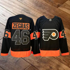 Trevor Zegras Black Jersey
