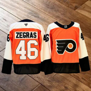 Trevor Zegras White Jersey