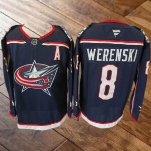 Zach Werenski Navy Jersey