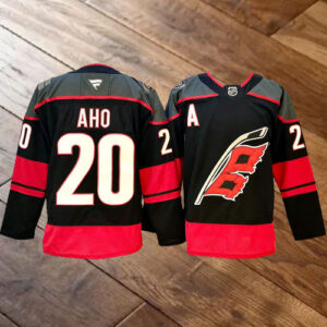 Sebastian Aho Black Jersey